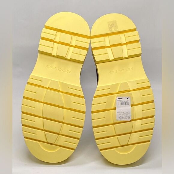 Bottega Veneta Contrast-Sole Leather Tire Men’s Chelsea Boots size 43/us size 10 - Picture 12 of 13